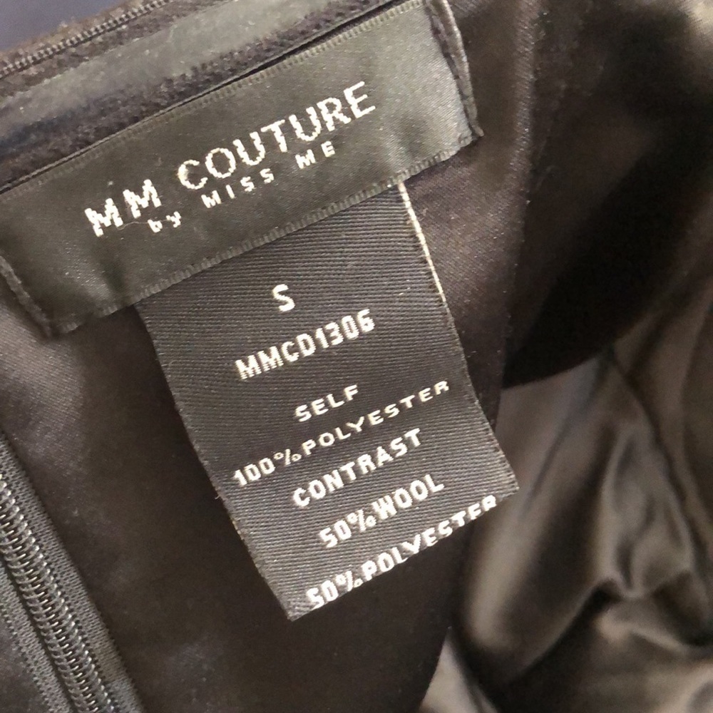 MM COUTURE STRAPLESS COCKTAIL DRESS - Picture 5 of 6